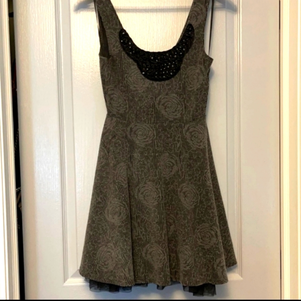 Free People Rock Princess Roses & Tulle Dress - Picture 3 of 5